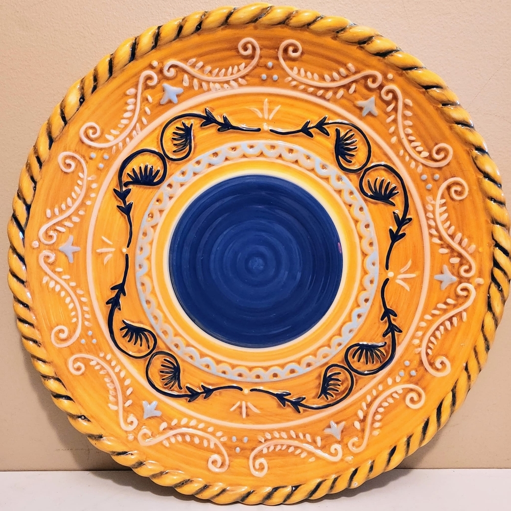 Casa Bella by Ganz Decorative  10 inch serving plate
